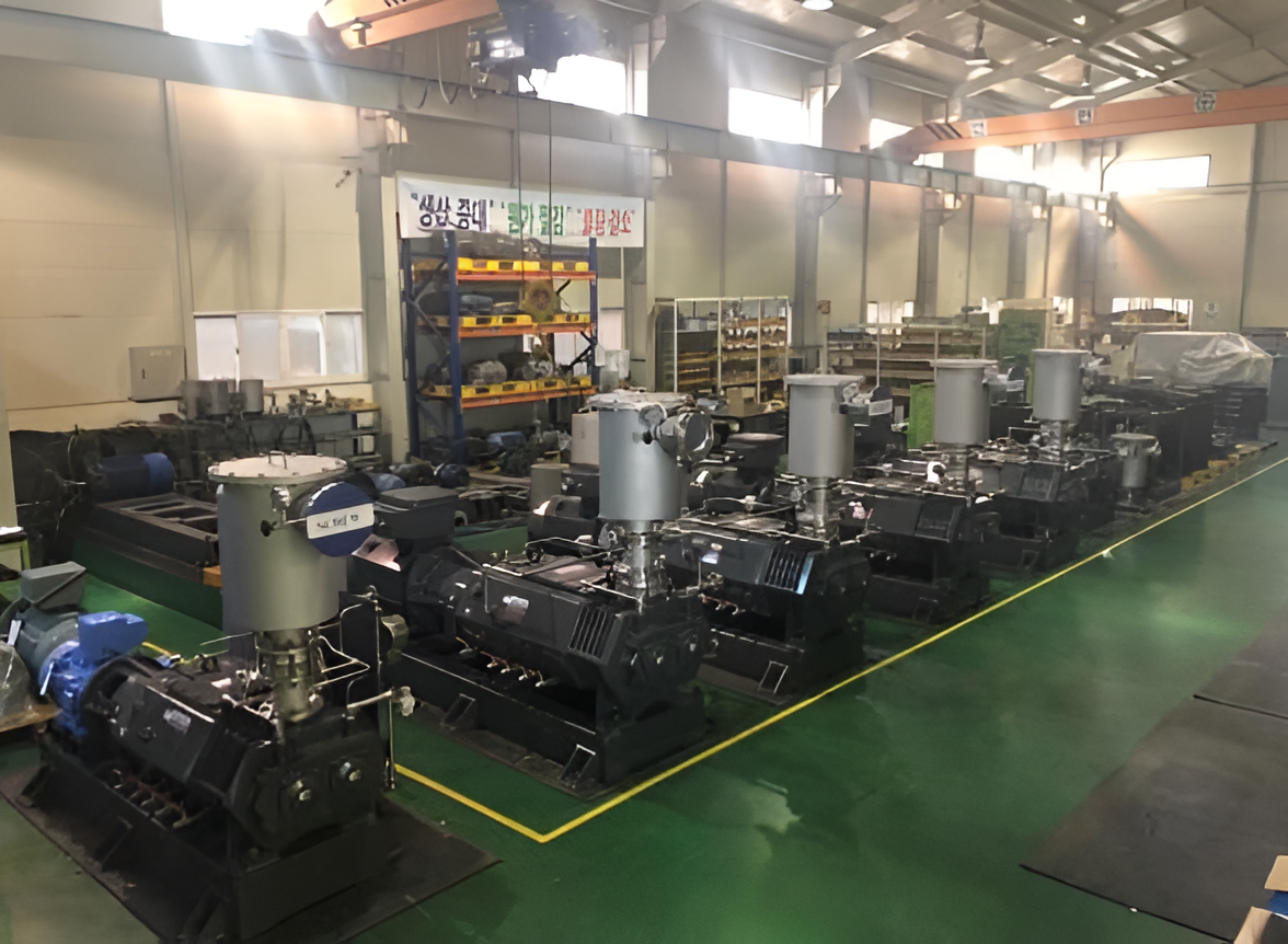 Dry Screw Vacuum Pump System